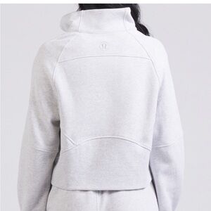 Lululemon Scuba Oversized Half-Zip Pullover Sweater In Gray Women’s Size XS/S